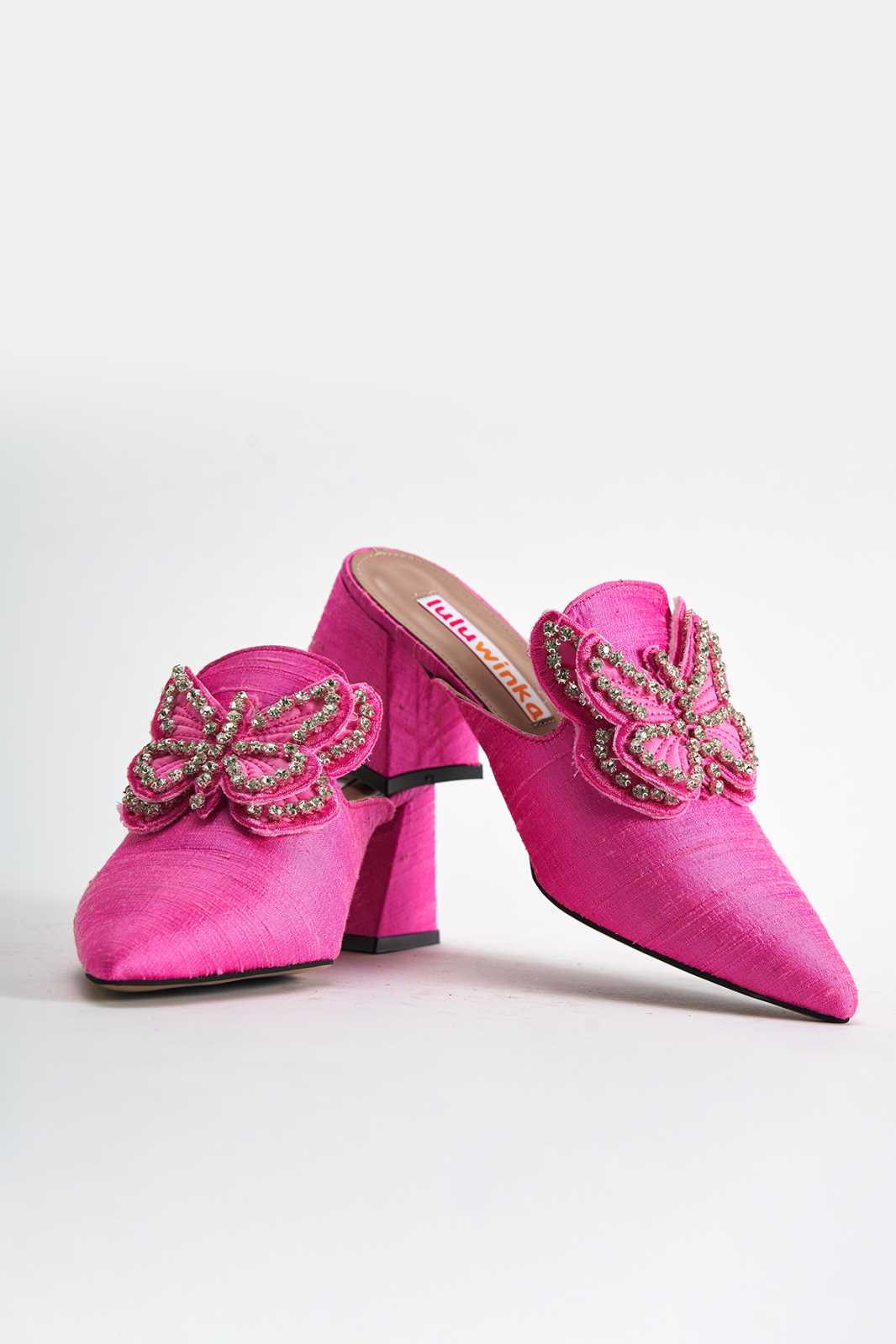 pink sugar t slıppers high heel luluwinka